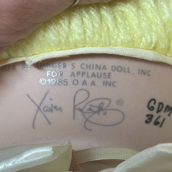 Xaviar Roberts & Applause 18" GDM 361 Georgia Dee Cabbage Patch Porcelain 1985 - Picture 7 of 8